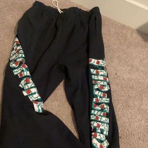 THRASHER SWEATPANTS MENS LARGE